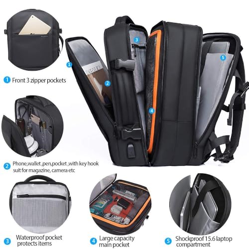 Image of BANGE Carry On Backpack Weekender Travel Backpacks