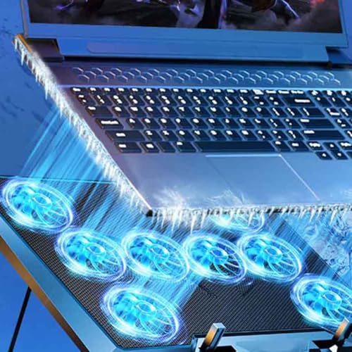 Base para Laptop con 8 Ventiladores y 5 Alturas Ajustables miniatura 7