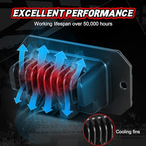 Image of Flush Mount Pod Lights Yellow LED Driving Fog Light Offroad
