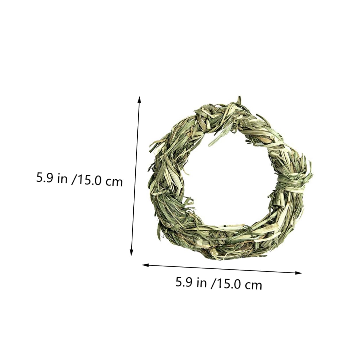 SUPVOX 18pièces Jouets Molar Herbe Naturelle pour Rongeurs Jouets à Mâcher pour Cobayes Chinchillas Et Petits Animaux