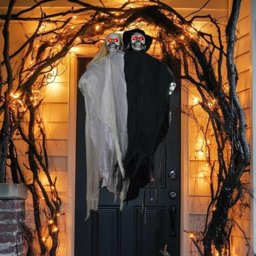 Esqueleto de Halloween para jardín: crea un ambiente de terror espeluznante en tu terraza 3