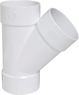 Plastic Trends 3 in. Hub x 3 in. Dia. Hub PVC Wye