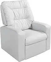 Poltrona do Papai Reclinavel Paris Aconchegante Ideal Para Idosos Casa Imperial Branco Corano
