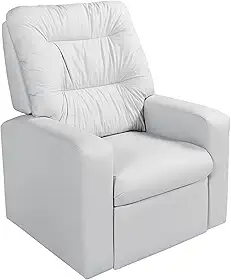 Poltrona do Papai Reclinavel Paris Aconchegante Ideal Para Idosos Casa Imperial Branco Corano