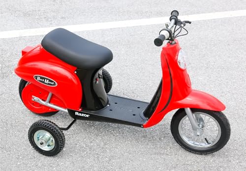 Image of Hardline Products USA Wheels For Tots Training Wheels for Razor Pocket Hot Mod