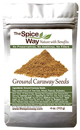 The Spice Way Caraway Seeds - Ground | 4 oz | key ingredient