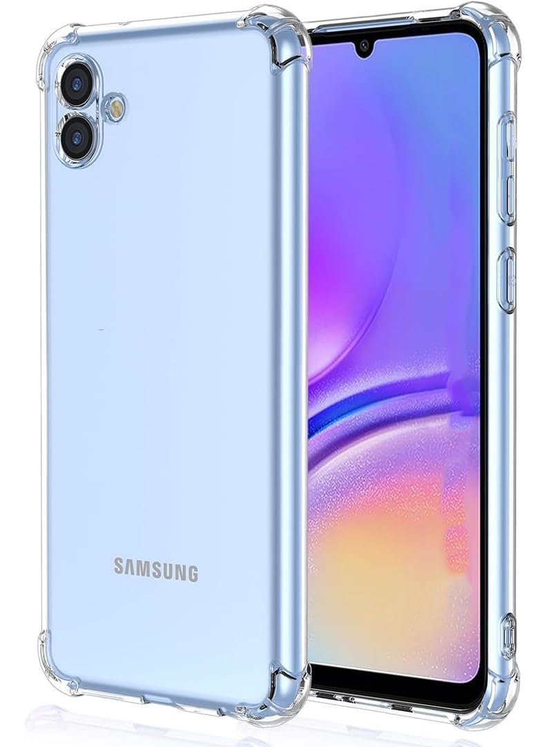 Compatible with Samsung Galaxy A06 6.7 Inch Case, Premium Matte PC [Soft Anti-Scratch] Shockproof Protective Slim Phone Cover for Samsung Galaxy A06 2024 (Clear)