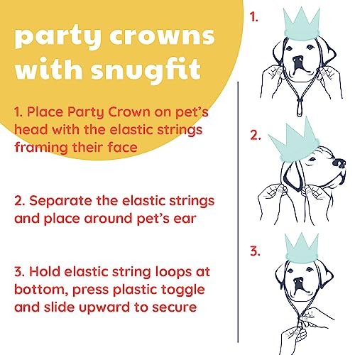 Huxley-Kent-Pet-Party-Crown-Pink-Small-Crown-for-Dogs-and-Cats-Adjustable-Strap-for-Comfort-and-Stability-Perfect-for-Birthday-Party-Adoption-Celebration-or-Gotcha-Day-Photos Huxley Kent Pet Party Crown Pink Small Crown for Dogs and Cats Adjustable Strap for Comfort and Stability Perfect for Birthday Party Adoption Celebration or Gotcha Day Photos