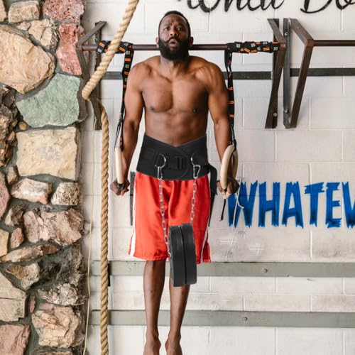 Ceinture de musculation lestée avec chaîne solide pour entraînement de force