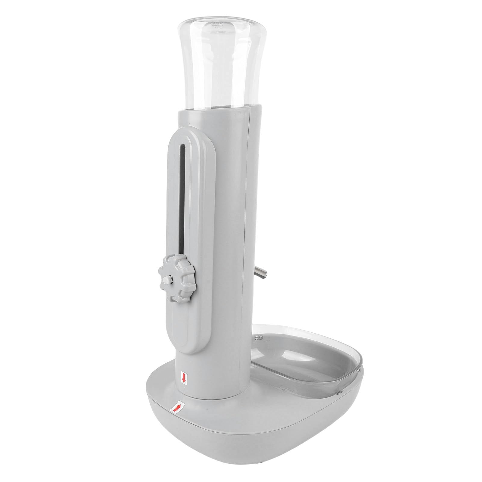Distributore D'acqua in Piedi per Animali Domestici, Altezza (GRAY)