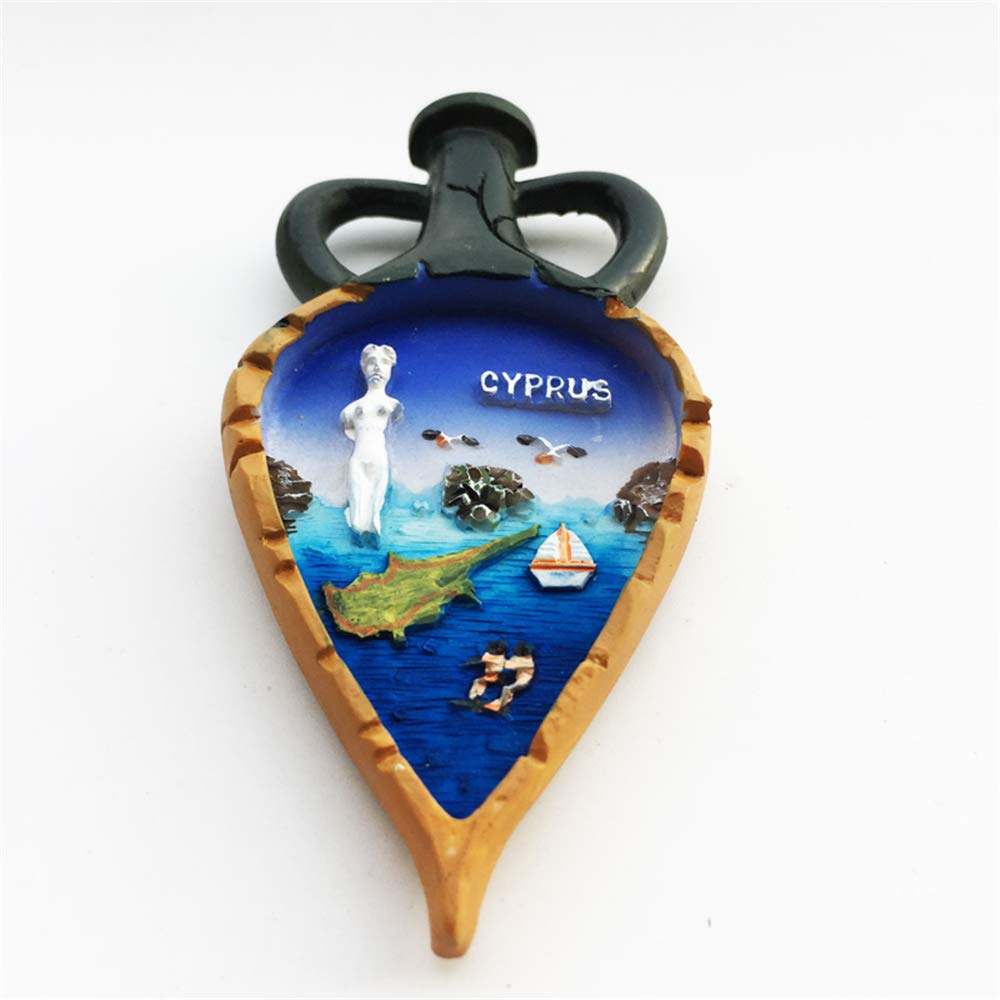 Cyprus 3D Koelkast Magneet Reizen Souvenir Gift Thuis Keuken Decoratie Magnetische Sticker Cyprus Koelkast Magneet Collectie