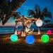 Giocattoli da bagno Telecomando in PVC per bambini Pallone da spiaggia lampeggiante gonfiabile a LED Palloni luminosi galleggianti per piscina Giocattoli da piscina in spiaggia impermeabile Festa 40cm