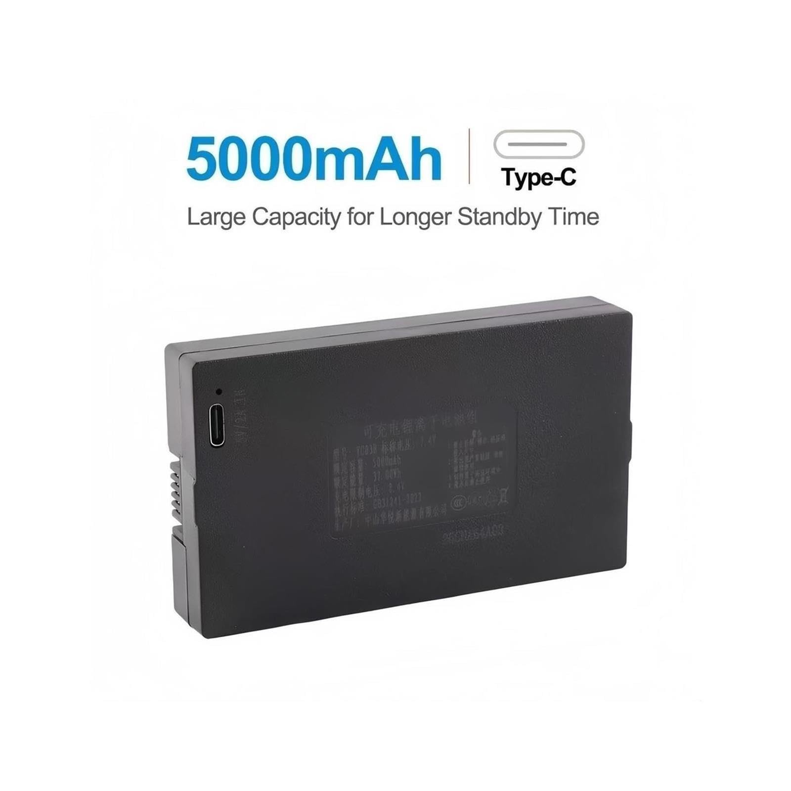 Batteria For Blocco Impronte Digitali Da 5000 MAh, For YC03E P-P+C+C-