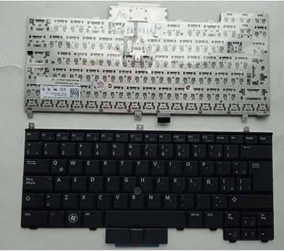 YANHAO [Laptop Keyboard] SP/US English Backlight for DELL Latitude E4310 Black Laptop Keyboard US Replace Keyboards [Easy Installation] Color LA NO Backlight
