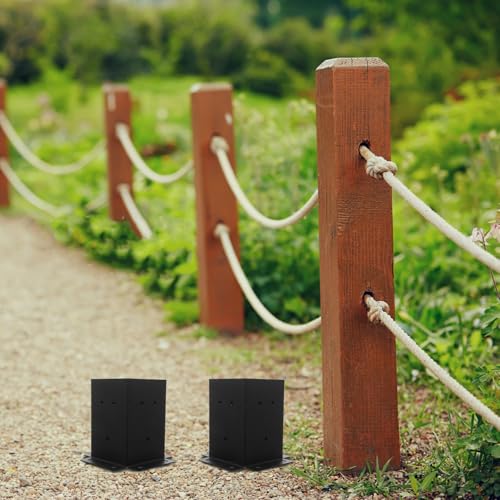 Supports d'ancrage de base résistants au vent UKCOCO pour structures de jardin - 7