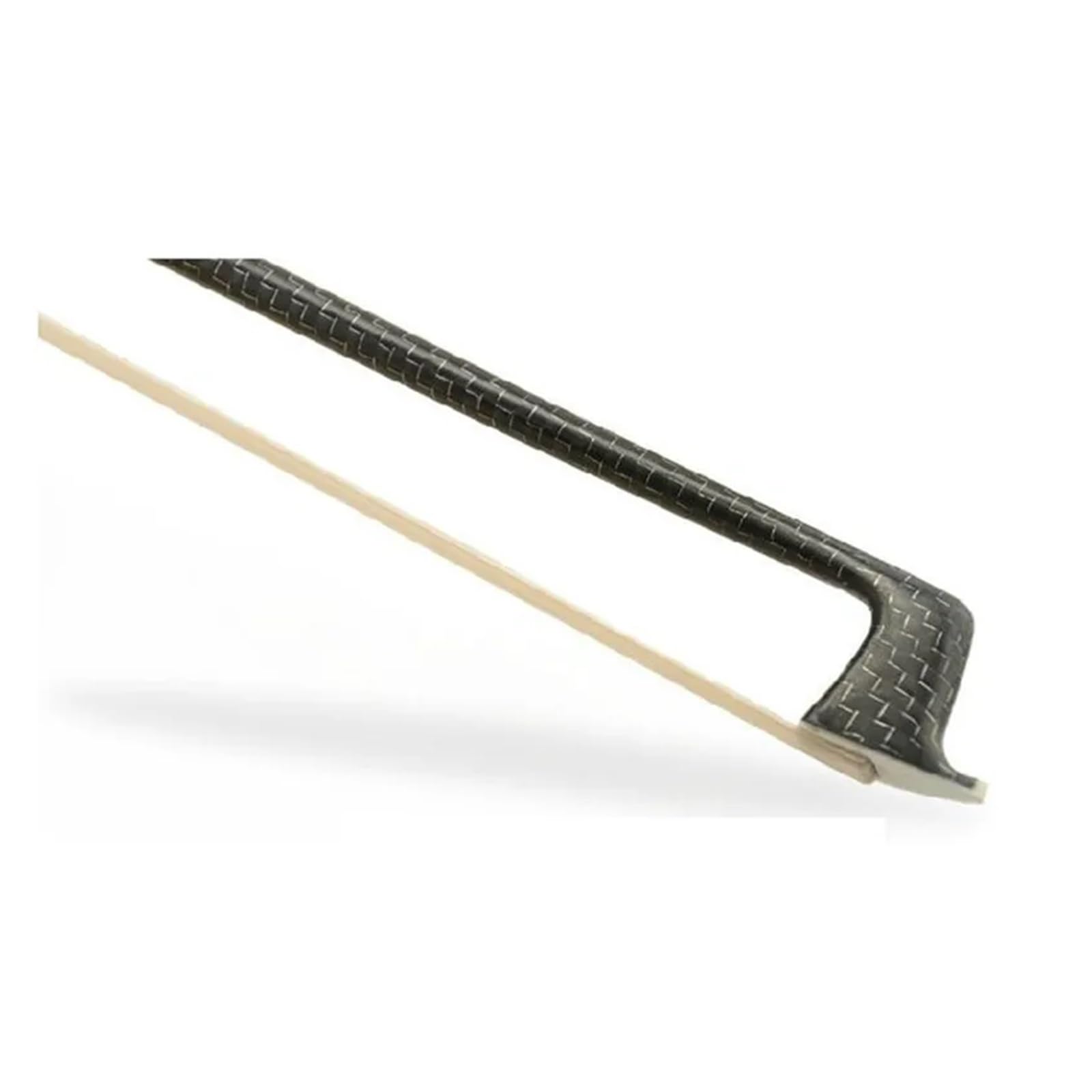 1 Pz Formato 1/2 1/4 1/8 3/4 4/4 Top In Legno di Ebano Crine di Cavallo Arco di Violino Accessori Para Con Custodia(4/4)