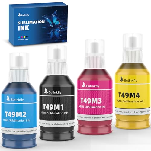Butinkfly 2026 3.09 Sublimation Ink Cartridge Compatible with Sawgrass SG500 SG1000 Printer All Versions | No Grid Lines Guaranteed(1 Pack, Black)