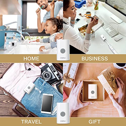 Ennva Uvc Toothbrush Sanitizer Case, Toothbrush Sterilizer, Rapid Sanitize, Rechargeable & Portable Fits All Electric And Manual Toothbrushes,Safety Feature For Home And Travel #TOP6