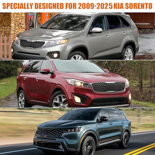 Image of Waterproof Car Cover Replace for 2009-2025 Kia Sorento, 6 Layers All Weather Custom-Fit Outdoor Full Car Covers with Zipper Door for Snow Rain Dust Hail Protection (Sorento)