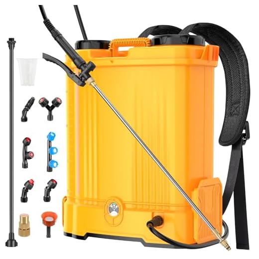Battery Powered Backpack Sprayer for Dewalt