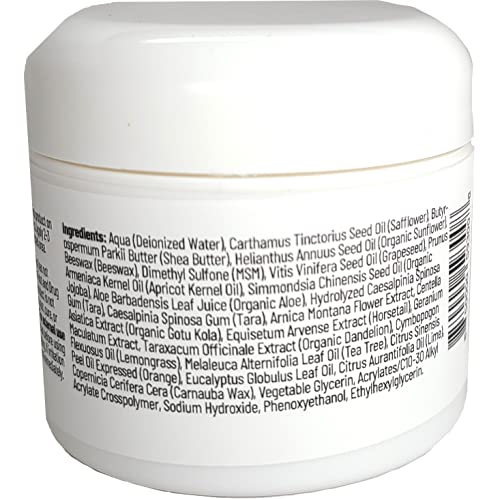 Solpri Shield Tea Tree Oil Skin And Athletes Foot Cream With Lemongrass, Eucalyptus Oils To Soothe Dry Itchy Feet 2 Oz | Pair With Athlete's Foot Treatment, Ringworm Cream Or Other Foot Balms #TOP5