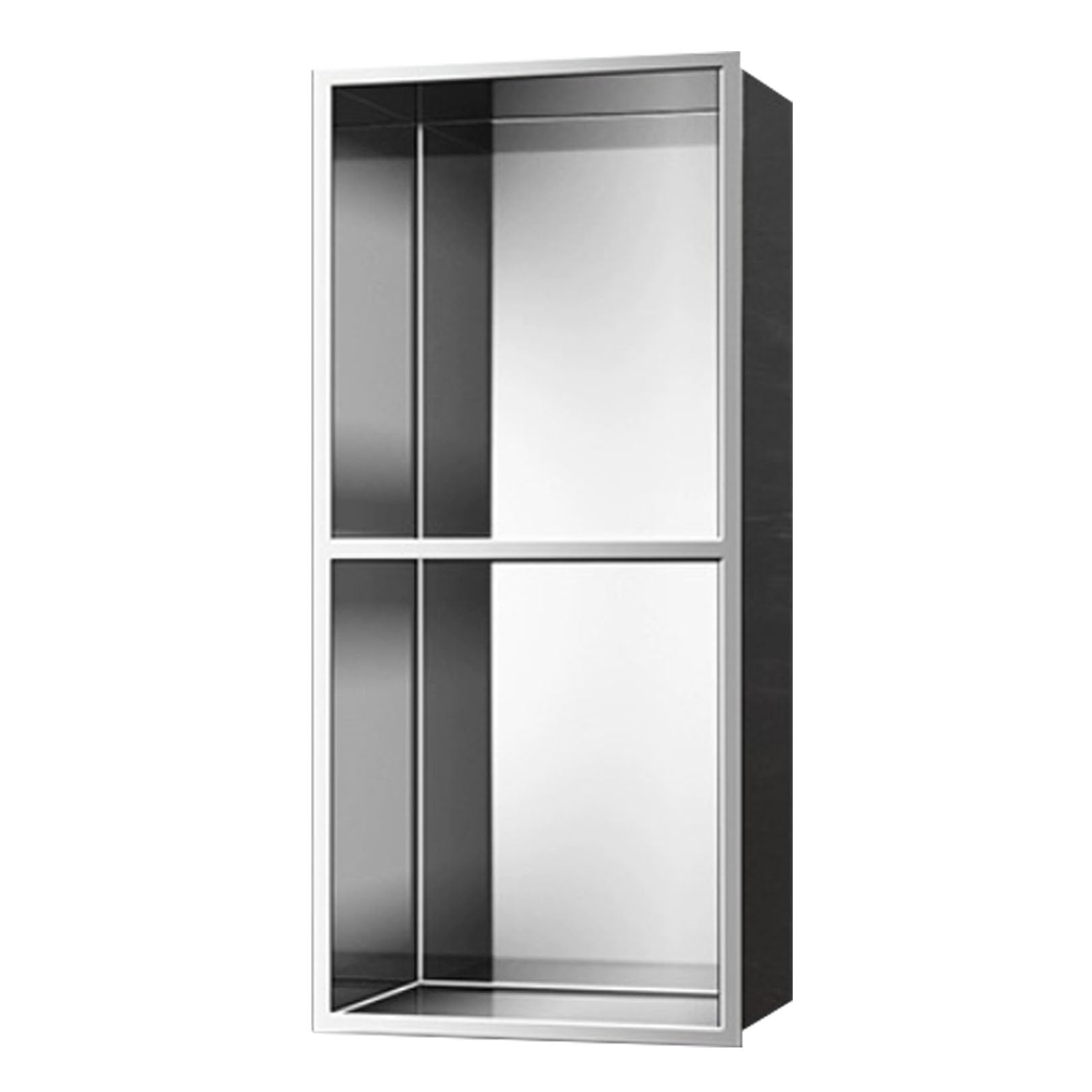 Étagère de douche encastrée acier inoxydable 304 durable H