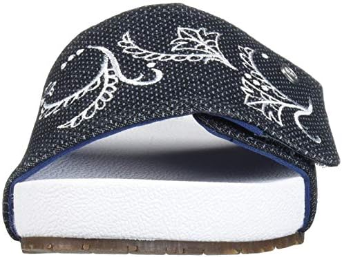 Spenco Women's Breezy Slide Sandal, Blue Denim, 10 | Image 1