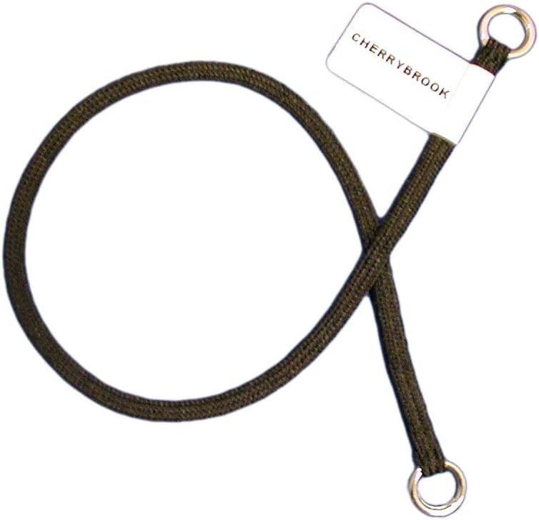 Cherrybrook Championship Heavy Show Nylon Choke Collar (18 inch Black)