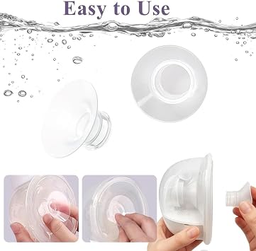 4PC Flange Insert 13mm Compatible with 24mm Flange/Shield Breast Pump | Fit for Momcozy M5/M6/M9/S12 Pro/V1 Pro/V1 Pro Breast Pump, Eufy/Elvie/Medela/Spectra/Lansinoh/NCVI/Lansinoh/TSRETE