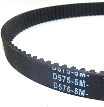 New HTD 5M 575 Timing Belt for Electric Scooter E-Scooter E-Bike Belt 575-5M-15 Timing Belt 15mm Width