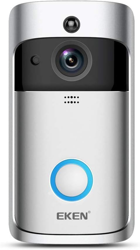 Spredaj view of the EKEN V5 Video Doorbell