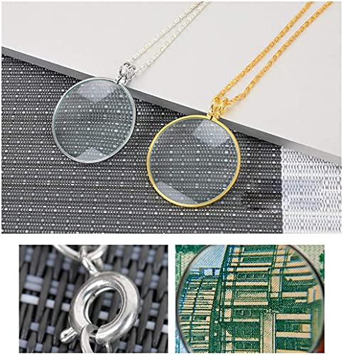 Collier loupe haute définition Wisdom : cadeau idéal de lecture pour aînés - 4