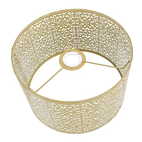 Abat-jour fer forgé pour remplacer un cache-lampe usé de salon ou chambre