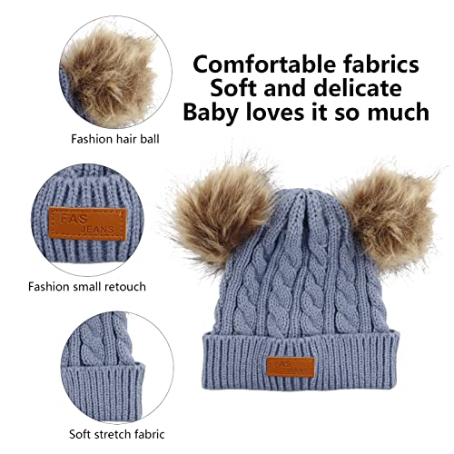 OPEIXSAYKOC Cappello a Maglia Bambini,Invernale