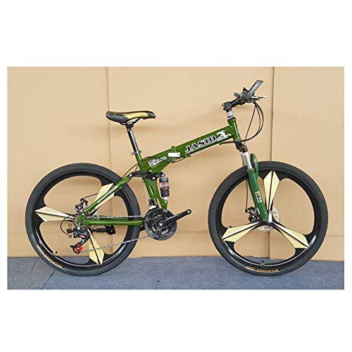 Best Review Of TANGIST Outdoor Sports Mountain Bike, Folding Bike, 26 Inch 3Spoke Wheels HighCarbon...