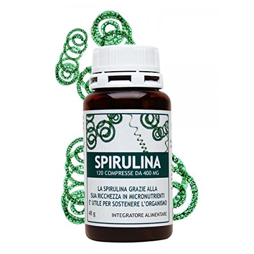 SPIRULINA platensis 120 compresse 400 mg