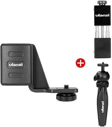 fgyhty fgyhty Ulanzi 3pcs Conjunto de reemplazo v?deo Titular de configuraci?n del tel?fono para el micr?fono del Bolsillo dji Osmo Soporte de LED Luz de v?deo Soporte