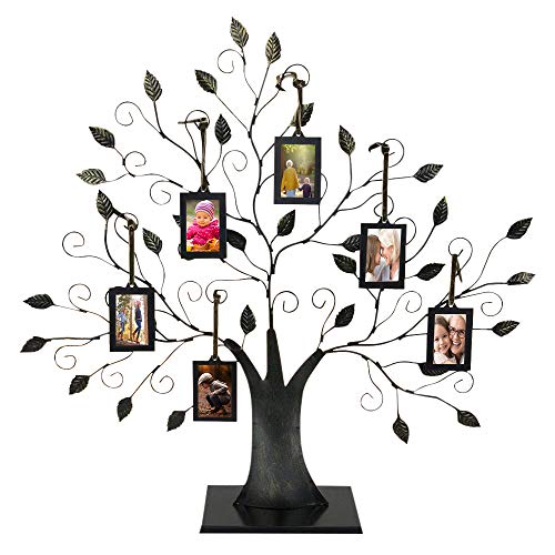 Maypes Decor Photo Frame Family Tree Picture Frame with 6