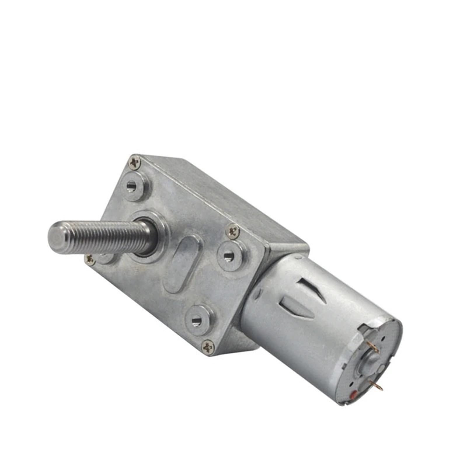JGY-370 eje roscado M8 longitud 33mm Motor de engranaje helicoidal DC 12V reductor velocidad 6-210rpm controlador 1 Uds(210 RPM)