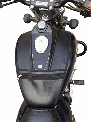 Sahara Seats Bajaj Avenger 150,180,220 Plain Tank Cover (Black, All Avenger Models)