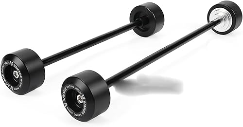 Protector de cubo de rueda delantera y trasera para Yamaha MT09 SP Tracer 9 GT XSR900 (color negro, tamaño: 3)