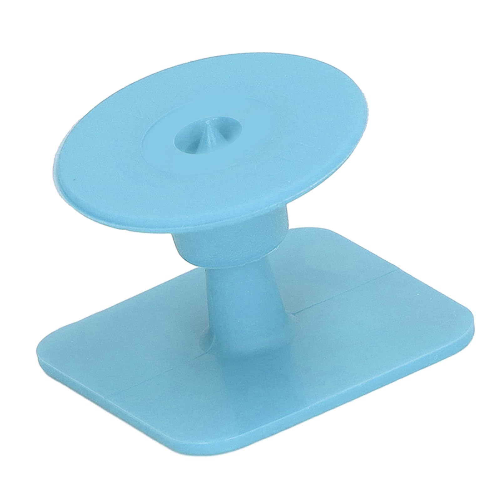 100 Pezzi Quadrati Vuoti Bestiame Identificazione Animali Marchi Orecchio Bovini in Plastica Orecchino Marcatore per Suini Suinetti Gestione Agricola Materiale Poliuretanico (Blu)