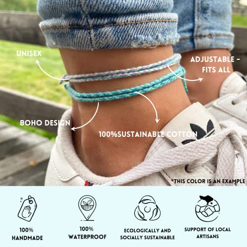Made By Nami 2X Boho Surfer Anklet Women thumb #2