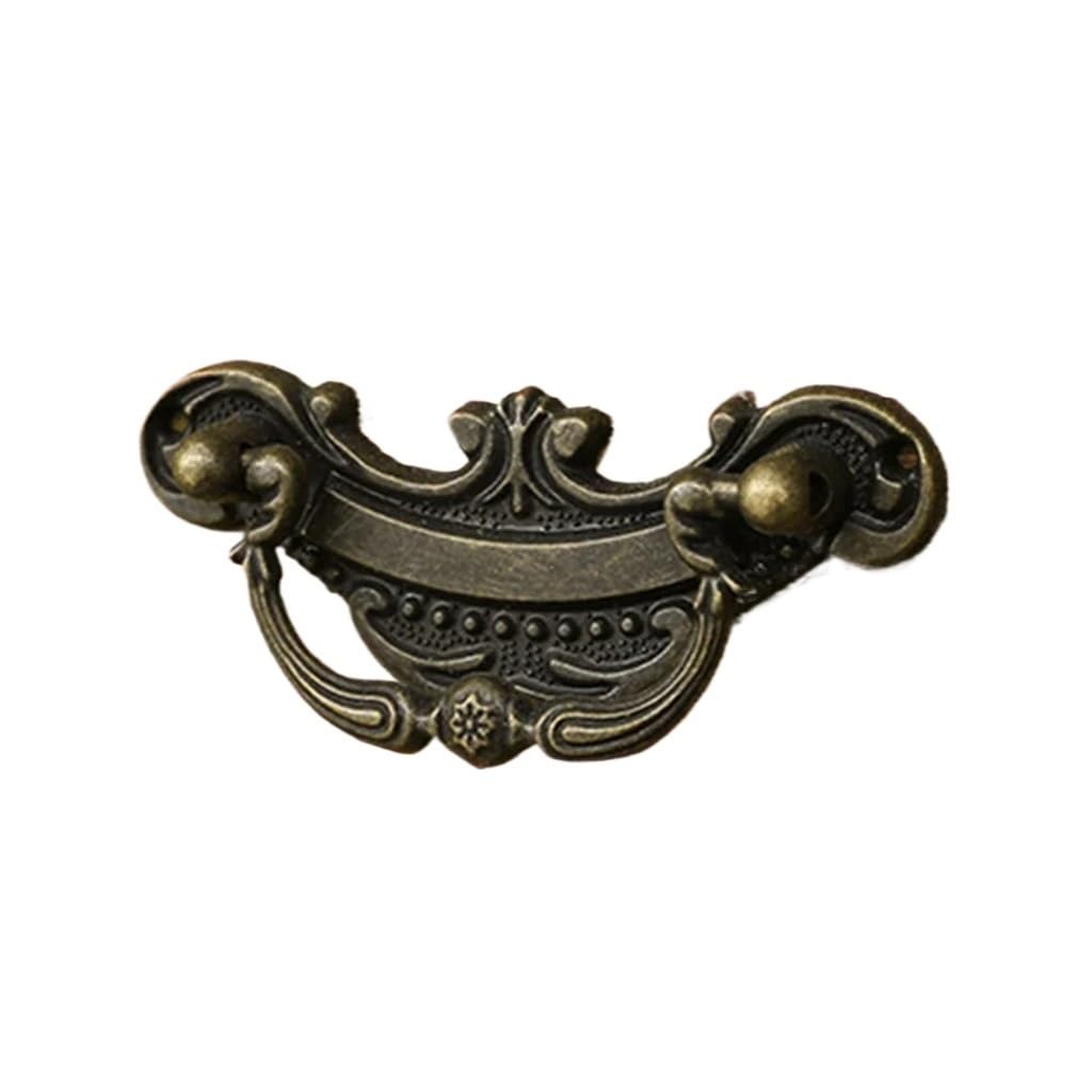 Boutons de meubles rétro et poignées en bronze pour garde-robe