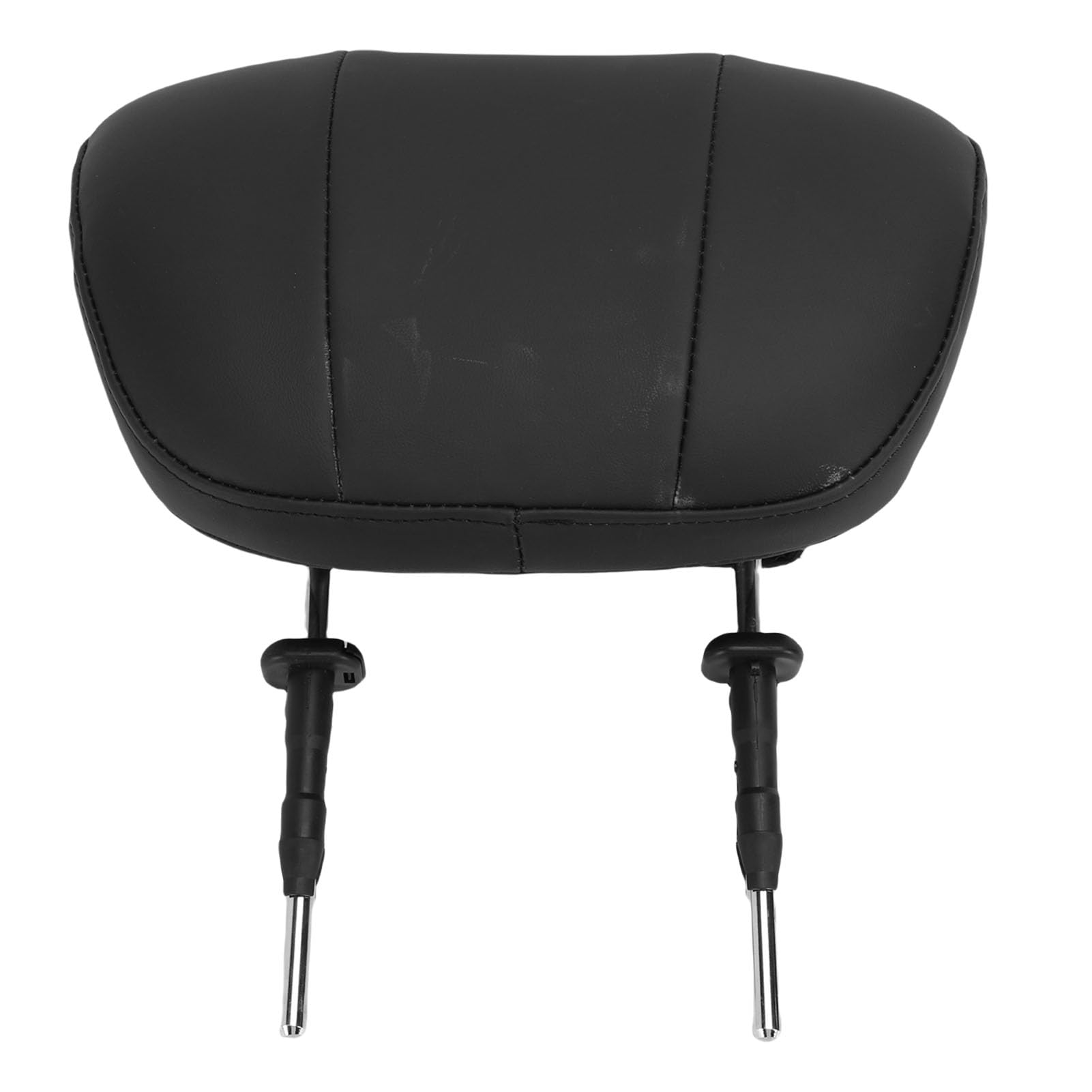 Bewinner Appui-tête Universel en Mousse à Mémoire de Forme pour Siège de Voiture, Oreiller de Rechange en Cuir PU pour Véhicule avec Support en Métal, Distance de Tige de 150 Mm, Coussin Ergonomique