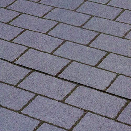8m Shed Felt Shingles Square Butt Brick Red Ashbrook Roofing