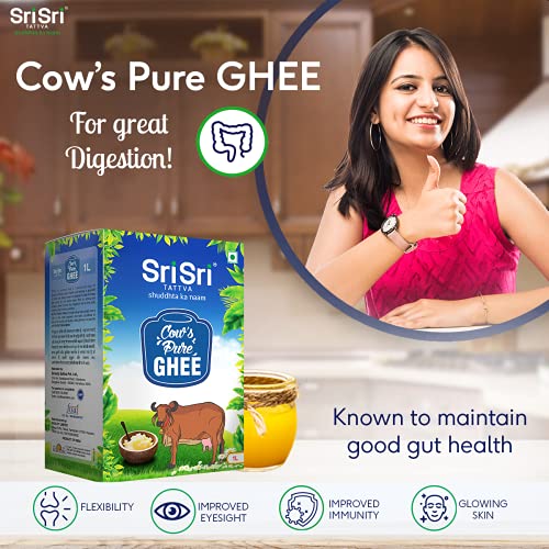 Sri Sri Ayurveda Cow's Pure Desi Ghee 1 L #TOP6