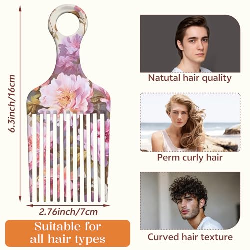 Peine Afro Pick para cabello rizado natural miniatura 2