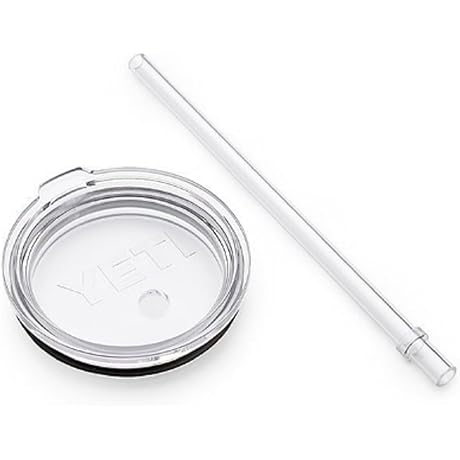 Genuine YETI Rambler 20oz Replacment Straws for Tumbler