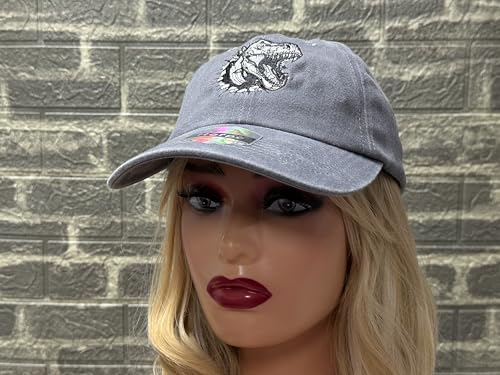 Image of Embroidered Animal Hat Gift for Men Women, Adjustable Baseball Cap | Animal Lover Collection, Casual Outdoor Wear, Breathable Cotton Fabric, Adjustable Buckle Closure